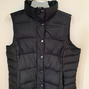 Lands' End black lightweight vest